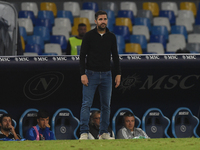 Cesc Fabregas Head Coach of Como during the Serie A match between SSC Napoli and Como at Stadio Diego Armando Maradona Naples Italy on 4 Oct...