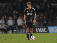 Nico Paz of Como during the Serie A match between SSC Napoli and Como at Stadio Diego Armando Maradona Naples Italy on 4 October 2024. (