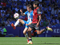 Jofre Carreras and Samu Costa play during the match between RCD Espanyol and RCD Mallorca in week 9 of LaLiga EA Sports at the RCDE Stadium...