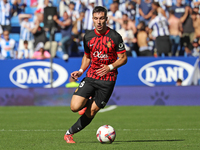 Valery Fernandez plays during the match between RCD Espanyol and RCD Mallorca in week 9 of LaLiga EA Sports at the RCDE Stadium in Barcelona...