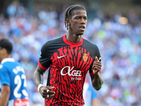 Chiquinho plays during the match between RCD Espanyol and RCD Mallorca in week 9 of LaLiga EA Sports at the RCDE Stadium in Barcelona, Spain...