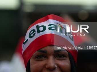 A thousand protesters take part in a protest demanding a ceasefire and opposing ongoing Israeli attacks on Gaza and Lebanon in Duesseldorf,...