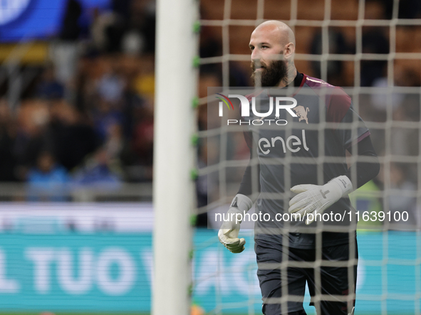 Vanja Milinkovic-Savic participates in the Serie A 2024-2025 match between Inter and Torino in Milano, Italy, on October 5, 2024. 