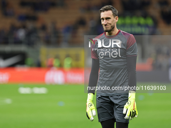 Alberto Paleari participates in the Serie A 2024-2025 match between Inter and Torino in Milano, Italy, on October 5, 2024. 