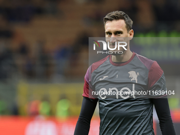 Alberto Paleari participates in the Serie A 2024-2025 match between Inter and Torino in Milano, Italy, on October 5, 2024. 