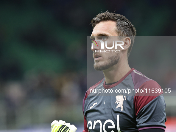 Alberto Paleari participates in the Serie A 2024-2025 match between Inter and Torino in Milano, Italy, on October 5, 2024. 