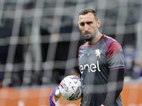 Antonio Donnarumma participates in the Serie A 2024-2025 match between Inter and Torino in Milano, Italy, on October 5, 2024 (