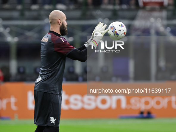 Vanja Milinkovic-Savic participates in the Serie A 2024-2025 match between Inter and Torino in Milano, Italy, on October 5, 2024. 