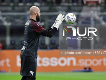 Vanja Milinkovic-Savic participates in the Serie A 2024-2025 match between Inter and Torino in Milano, Italy, on October 5, 2024. (