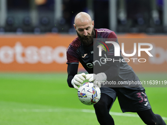 Vanja Milinkovic-Savic participates in the Serie A 2024-2025 match between Inter and Torino in Milano, Italy, on October 5, 2024. (