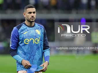 Antonio Sanabria participates in the Serie A 2024-2025 match between Inter and Torino in Milano, Italy, on October 5, 2024. (