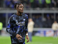 Yann Bisseck participates in the Serie A 2024-2025 match between Inter and Torino in Milano, Italy, on October 5, 2024. (