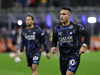 Lautaro Martinez during the Serie A 2024-2025 match between Inter and Torino in Milano, Italy, on October 5, 2024 (