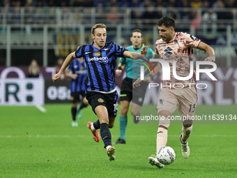 Guillermo Maripan participates in the Serie A 2024-2025 match between Inter and Torino in Milano, Italy, on October 5, 2024. (