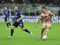 Che Adams during the Serie A 2024-2025 match between Inter and Torino in Milano, Italy, on October 5, 2024. (