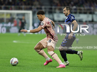 Che Adams during the Serie A 2024-2025 match between Inter and Torino in Milano, Italy, on October 5, 2024. (