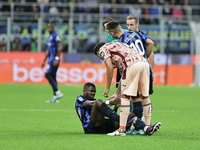 Marcus Thuram during the Serie A 2024-2025 match between Inter and Torino in Milano, Italy, on October 5, 2024 (