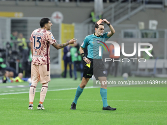 Guillermo Maripan participates in the Serie A 2024-2025 match between Inter and Torino in Milano, Italy, on October 5, 2024. (