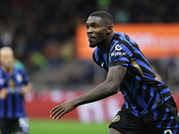 Marcus Thuram during the Serie A 2024-2025 match between Inter and Torino in Milano, Italy, on October 5, 2024 (