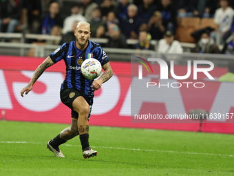 Federico Di Marco participates in the Serie A 2024-2025 match between Inter and Torino in Milano, Italy, on October 5, 2024. (