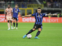 Lautaro Martinez during the Serie A 2024-2025 match between Inter and Torino in Milano, Italy, on October 5, 2024 (