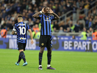 Marcus Thuram during the Serie A 2024-2025 match between Inter and Torino in Milano, Italy, on October 5, 2024 (