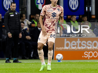 Gvidas Gineitis plays during the Serie A match between FC Internazionale and Torino FC at Stadio Giuseppe Meazza in Milano, Italy, on Octobe...