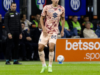 Gvidas Gineitis plays during the Serie A match between FC Internazionale and Torino FC at Stadio Giuseppe Meazza in Milano, Italy, on Octobe...