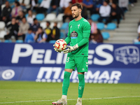 Marc Vidal of Celta Fortuna plays during the Spanish Football 1 Federation Group 1, JOR 7, between SD Ponferradina and Celta Fortuna at Stad...