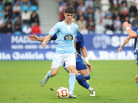 Angel Arcos of Celta Fortuna is in action during the Spanish Football 1st Federation Group 1, JOR 7, between SD Ponferradina and Celta Fortu...