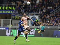 Duvan Zapata participates in the Serie A 2024-2025 match between Inter and Torino in Milano, Italy, on October 5, 2024. (