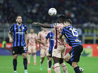 Duvan Zapata participates in the Serie A 2024-2025 match between Inter and Torino in Milano, Italy, on October 5, 2024. (