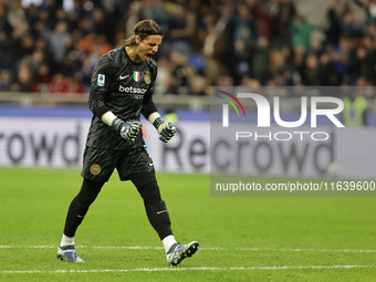 Yann Sommer participates in the Serie A 2024-2025 match between Inter and Torino in Milano, Italy, on October 5, 2024. (