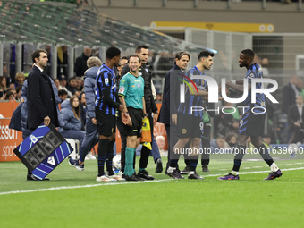 Marcus Thuram during the Serie A 2024-2025 match between Inter and Torino in Milano, Italy, on October 5, 2024 (