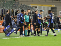 Marcus Thuram during the Serie A 2024-2025 match between Inter and Torino in Milano, Italy, on October 5, 2024 (