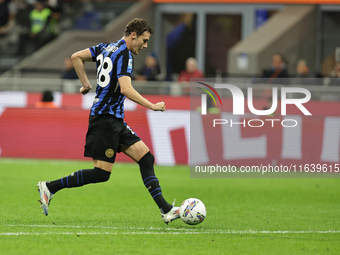 Benjamin Pavard participates in the Serie A 2024-2025 match between Inter and Torino in Milano, Italy, on October 5, 2024. (