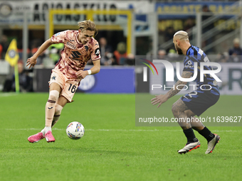 Marcus Pedersen participates in the Serie A 2024-2025 match between Inter and Torino in Milano, Italy, on October 5, 2024. (