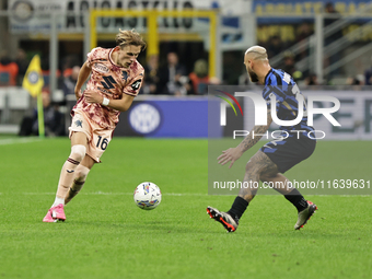 Marcus Pedersen participates in the Serie A 2024-2025 match between Inter and Torino in Milano, Italy, on October 5, 2024. (