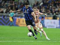 Alessandro Bastoni participates in the Serie A 2024-2025 match between Inter and Torino in Milano, Italy, on October 5, 2024. (