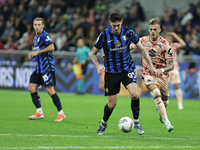 Alessandro Bastoni participates in the Serie A 2024-2025 match between Inter and Torino in Milano, Italy, on October 5, 2024. (