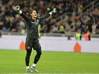 Yann Sommer participates in the Serie A 2024-2025 match between Inter and Torino in Milano, Italy, on October 5, 2024. (