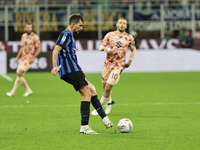 Francesco Acerbi participates in the Serie A 2024-2025 match between Inter and Torino in Milano, Italy, on October 5, 2024 (