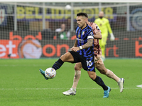 Lautaro Martinez during the Serie A 2024-2025 match between Inter and Torino in Milano, Italy, on October 5, 2024 (