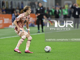 Marcus Pedersen participates in the Serie A 2024-2025 match between Inter and Torino in Milano, Italy, on October 5, 2024. (