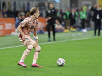 Marcus Pedersen participates in the Serie A 2024-2025 match between Inter and Torino in Milano, Italy, on October 5, 2024. (