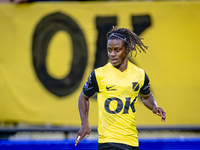 NAC Breda forward Sana Fernandes plays during the match between NAC and NEC at the NAC Rat Verleghstadium for the Dutch Eredivisie season 20...