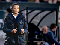 NEC trainer Rogier Meijer is present during the match between NAC and NEC at the NAC Rat Verleghstadium for the Dutch Eredivisie season 2024...