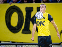 NAC Breda defender Boy Kemper plays during the match between NAC and NEC at the NAC Rat Verleghstadium for the Dutch Eredivisie season 2024-...