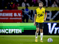 NAC Breda defender Jan van den Berg plays during the match between NAC and NEC at the NAC Rat Verleghstadium for the Dutch Eredivisie season...