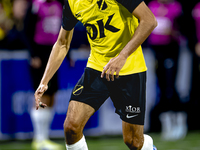 NAC Breda defender Leo Greiml plays during the match between NAC and NEC at the NAC Rat Verleghstadium for the Dutch Eredivisie season 2024-...